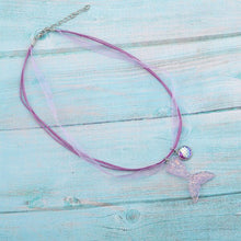 Load image into Gallery viewer, Mermaid + Scale Necklace