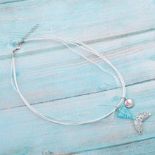 Load image into Gallery viewer, Mermaid + Scale Necklace