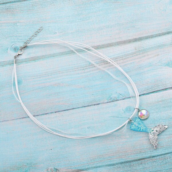 Mermaid + Scale Necklace
