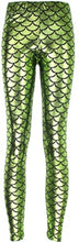 Load image into Gallery viewer, Women&#39;s Mermaid Scale Leggings ll Multi Colors