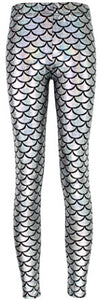 Women's Mermaid Scale Leggings ll Multi Colors