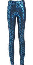 Load image into Gallery viewer, Women&#39;s Mermaid Scale Leggings ll Multi Colors