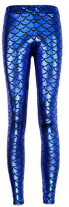 Women's Mermaid Scale Leggings ll Multi Colors