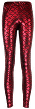 Load image into Gallery viewer, Women&#39;s Mermaid Scale Leggings ll Multi Colors