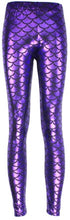 Load image into Gallery viewer, Women&#39;s Mermaid Scale Leggings ll Multi Colors