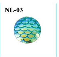 Load image into Gallery viewer, Mermaid Scale Keychain ll Shell + Starfish