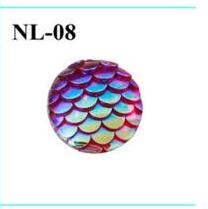 Load image into Gallery viewer, Mermaid Scale Keychain ll Shell + Starfish