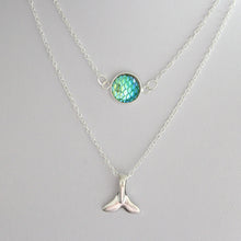 Load image into Gallery viewer, Mermaid Fin Necklace
