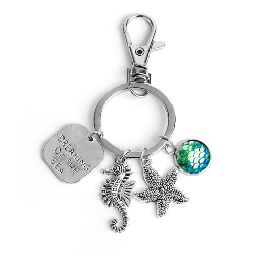 Dreaming Of The Sea Mermaid Keychain
