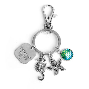Dreaming Of The Sea Mermaid Keychain
