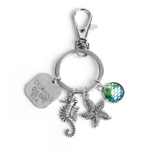 Load image into Gallery viewer, Dreaming Of The Sea Mermaid Keychain