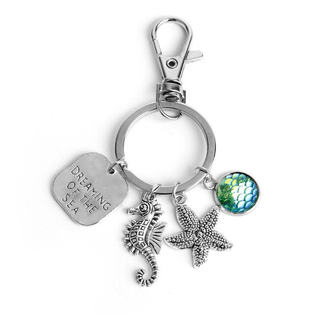 Dreaming Of The Sea Mermaid Keychain