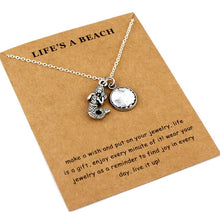 Load image into Gallery viewer, Beachy Necklace ll Mermaid +