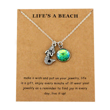Load image into Gallery viewer, Beachy Necklace ll Mermaid +