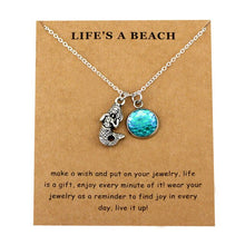 Load image into Gallery viewer, Beachy Necklace ll Mermaid +