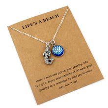 Load image into Gallery viewer, Beachy Necklace ll Mermaid +