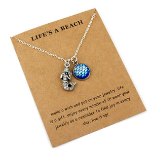 Beachy Necklace ll Mermaid +