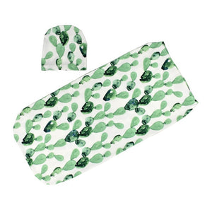 Swaddling Blanket/Cacoon + Cap ll 2 Pcs/Set