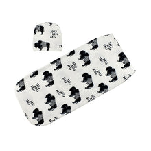 Load image into Gallery viewer, Swaddling Blanket/Cacoon + Cap ll 2 Pcs/Set