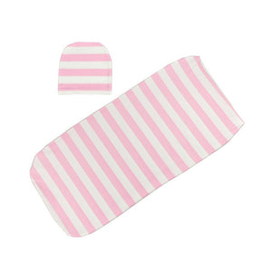 Swaddling Blanket/Cacoon + Cap ll 2 Pcs/Set