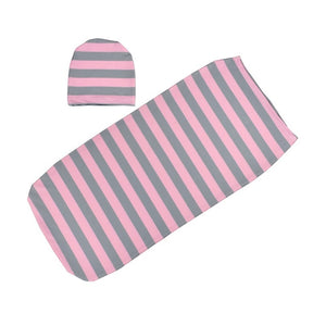 Swaddling Blanket/Cacoon + Cap ll 2 Pcs/Set