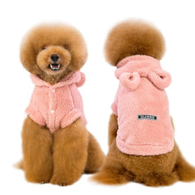 Load image into Gallery viewer, Warm Cat Clothes Winter Pet Puppy Kitten Coat Jacket For Small Medium Dogs Cats Chihuahua Yorkshire Clothing Costume Pink S-2XL