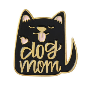 Dog Mom + Cat Lady Wearable Pins