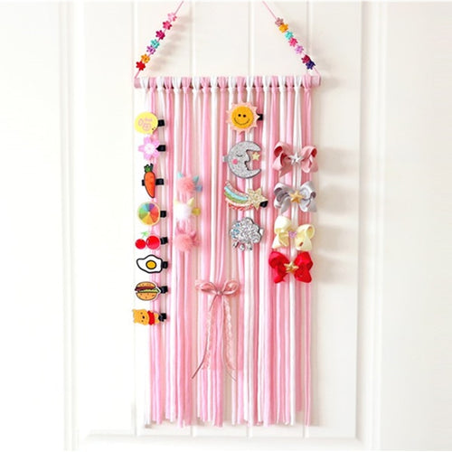 Wall Hanging Hair Bow Holder ll Multi Colors
