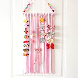 Wall Hanging Hair Bow Holder ll Multi Colors