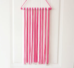 Wall Hanging Hair Bow Holder ll Multi Colors