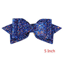 Load image into Gallery viewer, New Arrival 5 Inch/3 Inch Children Girls Shining Bow Cute Hair Accessories Hair Clips Women Girls Exquisite Bow-knot Headwear