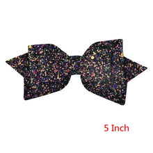 Load image into Gallery viewer, New Arrival 5 Inch/3 Inch Children Girls Shining Bow Cute Hair Accessories Hair Clips Women Girls Exquisite Bow-knot Headwear