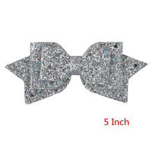 Load image into Gallery viewer, New Arrival 5 Inch/3 Inch Children Girls Shining Bow Cute Hair Accessories Hair Clips Women Girls Exquisite Bow-knot Headwear