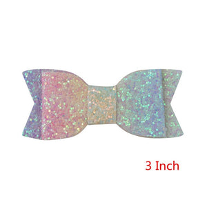 New Arrival 5 Inch/3 Inch Children Girls Shining Bow Cute Hair Accessories Hair Clips Women Girls Exquisite Bow-knot Headwear
