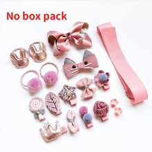 Load image into Gallery viewer, 18 Pcs/Box Childrens Hair Bow Box