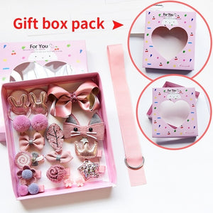 18 Pcs/Box Childrens Hair Bow Box