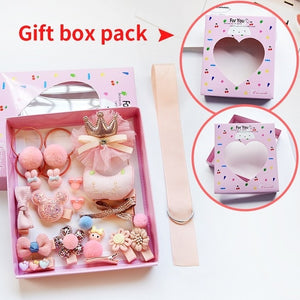18 Pcs/Box Childrens Hair Bow Box