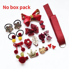 Load image into Gallery viewer, 18 Pcs/Box Childrens Hair Bow Box