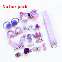 Load image into Gallery viewer, 18 Pcs/Box Childrens Hair Bow Box
