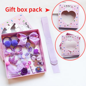 18 Pcs/Box Childrens Hair Bow Box