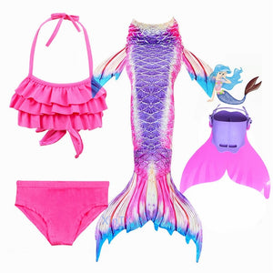 Mermaid Fin Set ll Tail + Swimsuits