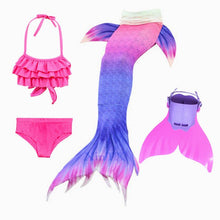 Load image into Gallery viewer, Mermaid Fin Set ll Tail + Swimsuits