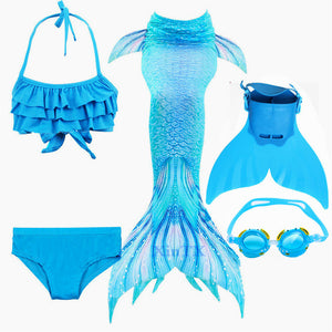 Mermaid Fin Set ll Tail + Swimsuits
