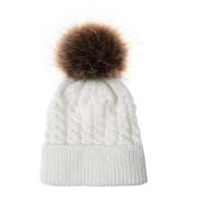 Load image into Gallery viewer, Adorable Kids Knitted Pom Pom Beanie