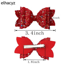 Load image into Gallery viewer, 3&quot; Sequin Hairbows