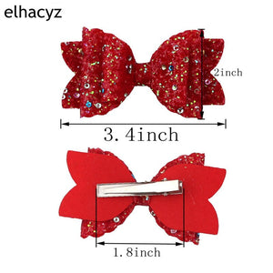 3" Sequin Hairbows