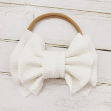 Load image into Gallery viewer, Headband + Nylon Bow