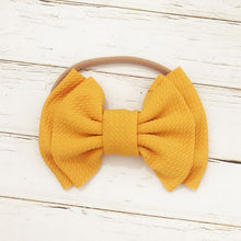 Load image into Gallery viewer, Headband + Nylon Bow