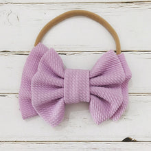 Load image into Gallery viewer, Headband + Nylon Bow