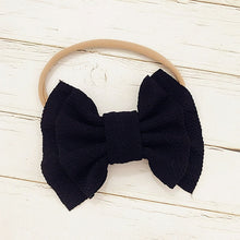 Load image into Gallery viewer, Headband + Nylon Bow
